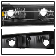 Load image into Gallery viewer, Xtune Chevy Colorado 04-12 OEM Headlights w/ Bumper Lights Black HD-JH-CCOL04-SET-BK