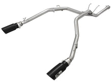 Carica l&#39;immagine nel visualizzatore di Gallery, aFe MACHForce XP DPF-Back Exhaust 2.5in SS with Black Tips 2014 Dodge Ram 1500 V6 3.0L EcoDiesel