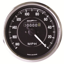 Laden Sie das Bild in den Galerie-Viewer, Autometer Cobra 4 inch 0-180 MPH Mechanical Speedometer