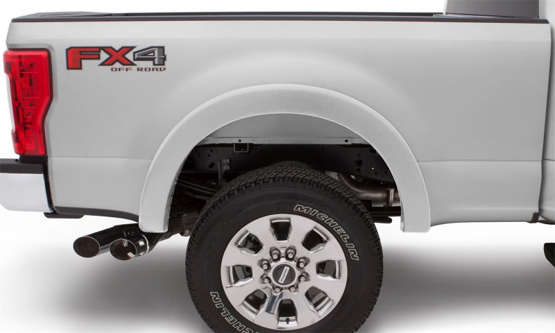 Bushwacker 17-18 Ford F-250 Super Duty OE Style Flares - 4 pc - Ingot Silver