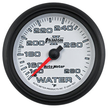 Carica l&#39;immagine nel visualizzatore di Gallery, Autometer Phantom II 2-5/8in 140-280 Degree F Mechanical Water Gauge