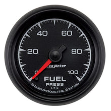 Laden Sie das Bild in den Galerie-Viewer, Autometer ES 52mm 0-100 PSI Fuel Pressure Gauge