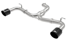 Cargar imagen en el visor de la galería, aFe 18-20 VW GTI (MK7.5) 2.0L MACH Force-Xp 3in to 2.5in 304 SS Axle-Back Exhaust System-Black Tips