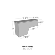 Carica l&#39;immagine nel visualizzatore di Gallery, Westin/Brute Pork Chop Tool Box Driver Side 46in - Aluminum