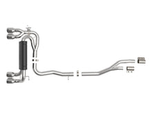 Cargar imagen en el visor de la galería, aFe MACHForce XP Exhausts Cat-Back SS 19-21 BMW M2 Competition L6-3.0L w/Polished Tips