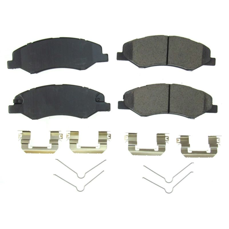 Power Stop 18-19 Honda Odyssey Front Z17 Evolution Ceramic Brake Pads w/Hardware