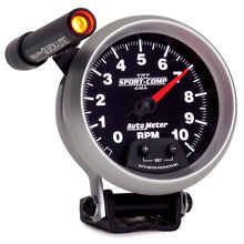 Charger l&#39;image dans la galerie, Autometer Sport-Comp II Quick Lite 3 3/4in 10K RPM Pedestal Tachometer