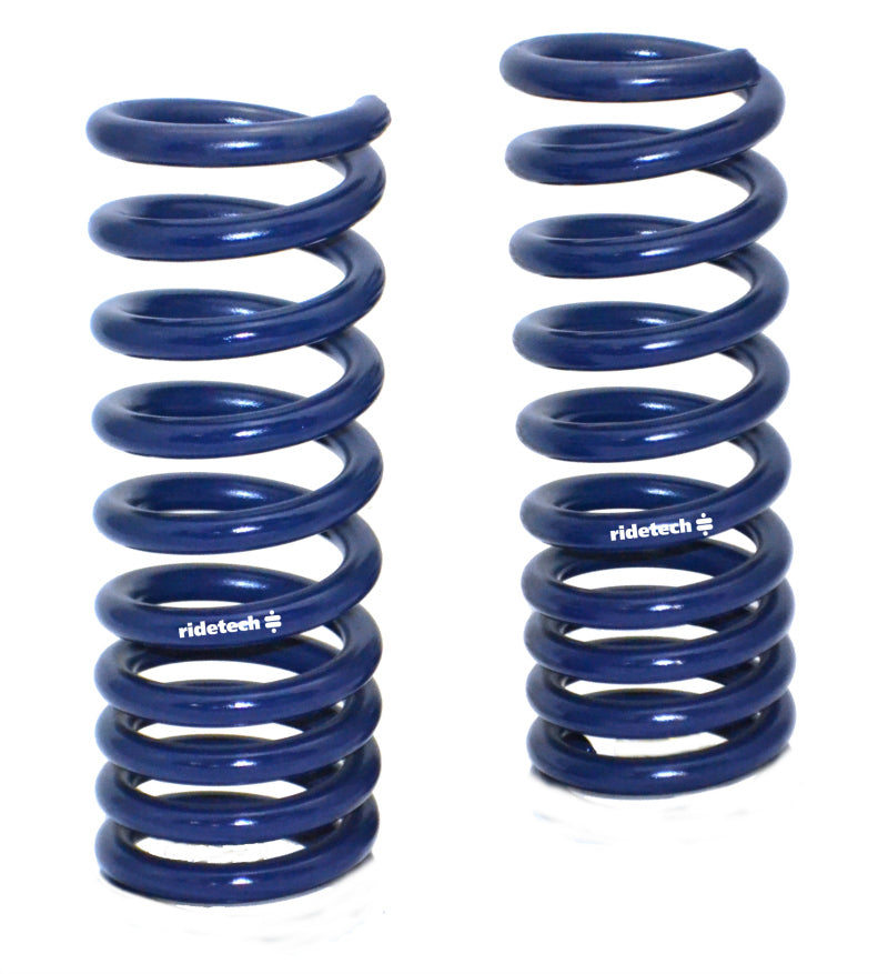 Ridetech 67-70 Ford Mustang Big Block StreetGRIP Lowering Coil Springs Dual Rate Front Pair