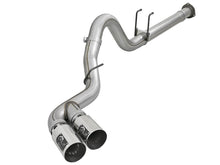 Carica l&#39;immagine nel visualizzatore di Gallery, aFe Power 11-14 Ford F250/F350 6.7L Diesel Rebel XD 4in 409 SS DPF-Back Exhaust System - Pol Tips