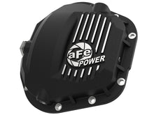 Carica l&#39;immagine nel visualizzatore di Gallery, aFe Pro Series Dana 60 Front Differential Cover Black w/ Machined Fins 17-20 Ford Trucks (Dana 60)