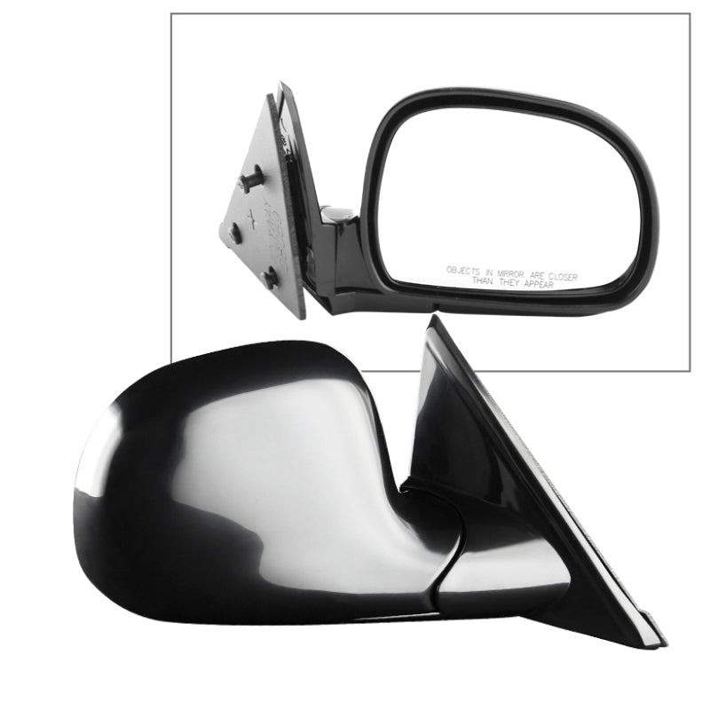 Xtune Chevy S10/Blazer 94-02 OE Mirror Black Painted Manual Right MIR-08039-221-M-R