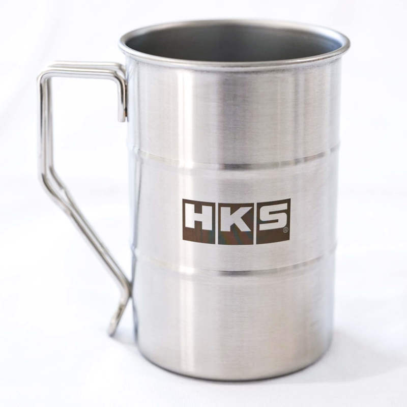 HKS DRUM CAN MUG CUTLERY SET