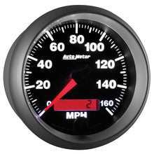 Laden Sie das Bild in den Galerie-Viewer, Autometer Electric Programmable 85.7mm Speedometer 160MPH