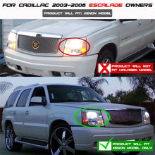 Load image into Gallery viewer, Spyder Cadillac Escalade 02-06 Projector Xenon/HID Model- LED Halo DRL Blk PRO-YD-CE02-HID-DRL-BK