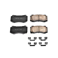 Laden Sie das Bild in den Galerie-Viewer, Power Stop 05-10 Chrysler 300 Front Z17 Evolution Ceramic Brake Pads w/Hardware