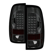 Carica l&#39;immagine nel visualizzatore di Gallery, Xtune Ford F150 Styleside 97-03 / F250/350/450/550 99-07 LED Tail Lights Smoke ALT-ON-FF15097-LED-SM