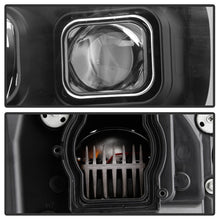 Load image into Gallery viewer, Spyder Chevy Suburban 1500/2500 07-14 Tahoe 07-14 LED Headlights Black PRO-YD-CSUB07V2PL-BK