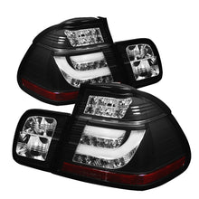 Charger l&#39;image dans la galerie, Spyder BMW E46 3-Series 02-05 4Dr Light Bar Style LED Tail Lights Black ALT-YD-BE4602-4D-LBLED-BK