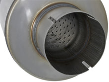 Cargar imagen en el visor de la galería, aFe MACH Force-Xp 409 SS Muffler 3-1/2in ID Center/Center x 7in Dia x 24in L - Round Body