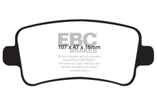 Charger l&#39;image dans la galerie, EBC 10+ Buick Allure (Canada) 3.0 Yellowstuff Rear Brake Pads