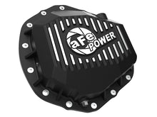 Carica l&#39;immagine nel visualizzatore di Gallery, aFe 2020 Chevrolet Silverado 2500 HD  Rear Differential Cover Black ; Pro Series w/ Machined Fins