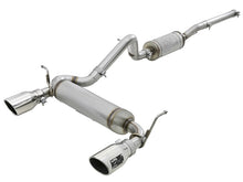 Carica l&#39;immagine nel visualizzatore di Gallery, aFe Rebel Series 2.5in 409 SS Cat-Back Exhaust w/ Polished Tips 07+ Jeep Wrangler (JK) V6 3.6L/3.8L