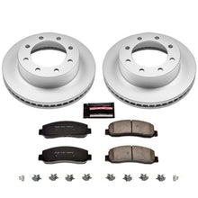 Charger l&#39;image dans la galerie, Power Stop 05-08 Ford F-250 Super Duty Front Z17 Evolution Geomet Coated Brake Kit