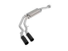 Charger l&#39;image dans la galerie, aFe Rebel 3in 409 SS Cat-Back Exhaust 2021 Ford F-150 V6 2.7L/3.5L (tt)/V8 5.0L w/ Black Tips