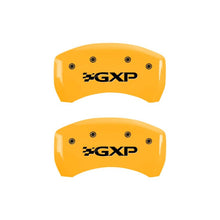 गैलरी व्यूवर में इमेज लोड करें, MGP 4 Caliper Covers Engraved Front Pontiac Rear Gxp Yellow Finish Black Char 2008 Pontiac G8