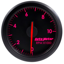 Carica l&#39;immagine nel visualizzatore di Gallery, Autometer Airdrive 2-1/6in Tachometer Gauge 0-10K RMP - Black