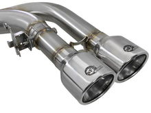 Carica l&#39;immagine nel visualizzatore di Gallery, aFe MACH Force-Xp 3.5in. 304 SS C/B Exhaust w/o Muffler 15-18 BMW X5 M V8-4.4L (tt) - Polished Tip