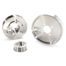 Charger l&#39;image dans la galerie, BBK 02-04 Mustang 4.6 GT Underdrive Pulley Kit - Lightweight CNC Billet Aluminum (3pc)