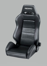 Charger l&#39;image dans la galerie, Recaro Speed Seat - Black Vinyl/Saturn Black/Black AM Vinyl w/Silver Logo