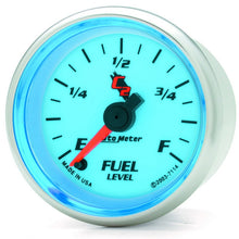 Carica l&#39;immagine nel visualizzatore di Gallery, Autometer C2 52mm Electronic Programmable Empty to Full Fuel Level Gauge