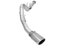 Laden Sie das Bild in den Galerie-Viewer, aFe Atlas Exhausts 5in DPF-Back Aluminized Steel Exhaust 2015 Ford Diesel V8 6.7L (td) Polished Tip