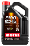 Motul 5L Synthetic Engine Oil 8100 5W30 ECO-LITE - Case of 4