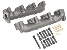 Carica l&#39;immagine nel visualizzatore di Gallery, aFe Power BladeRunner Ported Ductile Iron Exhaust Manifold 01-16 GM Diesel Trucks V8-6.6L (td)