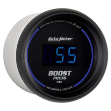 Laden Sie das Bild in den Galerie-Viewer, Autometer Cobalt Digital 52mm Digital 5-60 PSI Boost Gauge