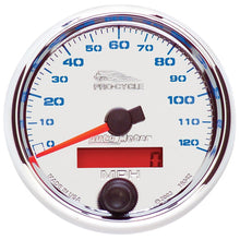 गैलरी व्यूवर में इमेज लोड करें, Autometer Pro-Cycle Gauge Speedo 2 5/8in 120 Mph Elec Chrome