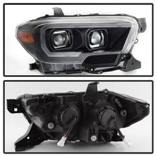 गैलरी व्यूवर में इमेज लोड करें, xTune 16-18 Toyota Tacoma SR/SR5 DRL Proj Headlights w/Turn Signal - Blk (PRO-JH-TTA16-SR-BK)