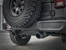 Load image into Gallery viewer, aFe Rebel Series 2.5in 409 SS Axle-Back Exhaust w/ Black Tips 2018+ Jeep Wrangler (JL) V6 3.6L