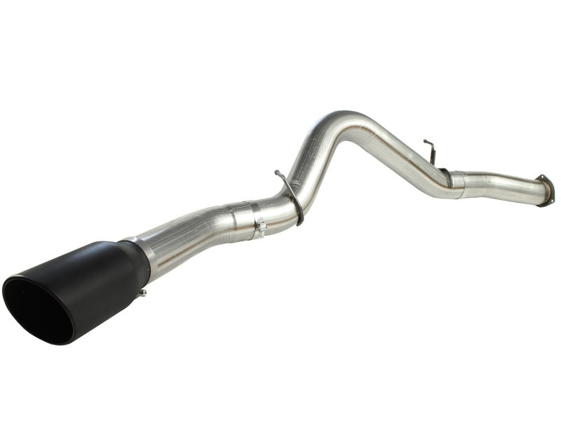 aFe MACHForce XP Exhaust 5in DPF-Stainless, GM Diesel Trucks 07.5-10 V8-6.6L 9(td) LMM