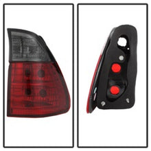 Charger l&#39;image dans la galerie, Spyder BMW E53 X5 00-06 4PCS Euro Style Tail Lights- Red Smoke ALT-YD-BE5300-RS