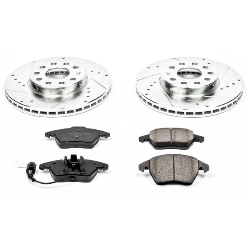 Power Stop 10-12 Audi A3 Front Z23 Evolution Sport Brake Kit