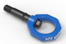 गैलरी व्यूवर में इमेज लोड करें, aFe Control Rear Tow Hook Blue 20-21 Toyota GR Supra (A90)