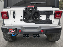 Carica l&#39;immagine nel visualizzatore di Gallery, aFe Rebel Series 2.5in 304 SS Cat-Back Exhaust w/ Black Tip 18-20 Jeep Wrangler (JL)