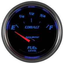 Carica l&#39;immagine nel visualizzatore di Gallery, Autometer Cobalt 66.7mm 240-33 ohms Short Sweep Electronic Fuel Level Gauge