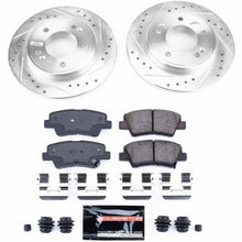 Carica l&#39;immagine nel visualizzatore di Gallery, Power Stop 2019 Hyundai Veloster Rear Z23 Evolution Sport Brake Kit