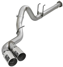 Carica l&#39;immagine nel visualizzatore di Gallery, aFe Power 15-16 Ford F250/F350 6.7L Diesel Rebel XD 4in 409 SS DPF-Back Exhaust System - Pol Tips