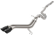 Load image into Gallery viewer, aFe Takeda 2-1/2in SS-304 Cat-Back Exhausts w/ Black Tip 13-17 Hyundai Veloster L4-1.6L